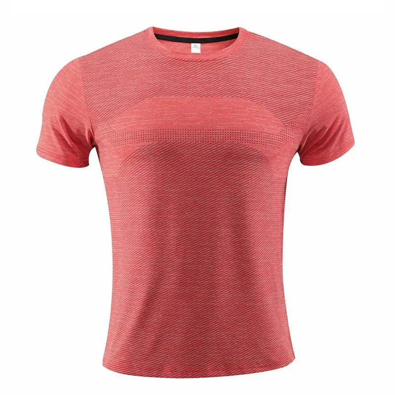 Multicolor Quick Dry Short Sleeve Sport T Shirt Gym Jerseys Fitness Shirt Trainer Running T-Shirt Men's Breathable Sportswear