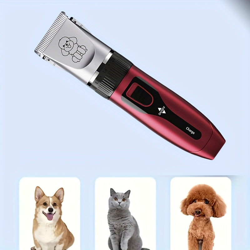 Dog Grooming Kit Low-Noise Cordless For Dogs And Cats