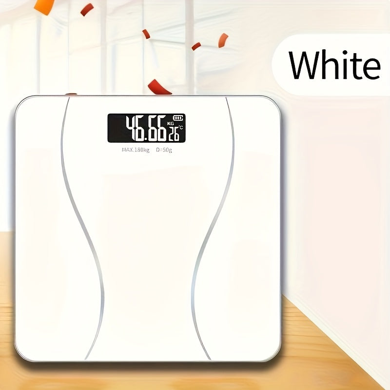 Body Weight Scale With LCD Display And 400lb Capacity