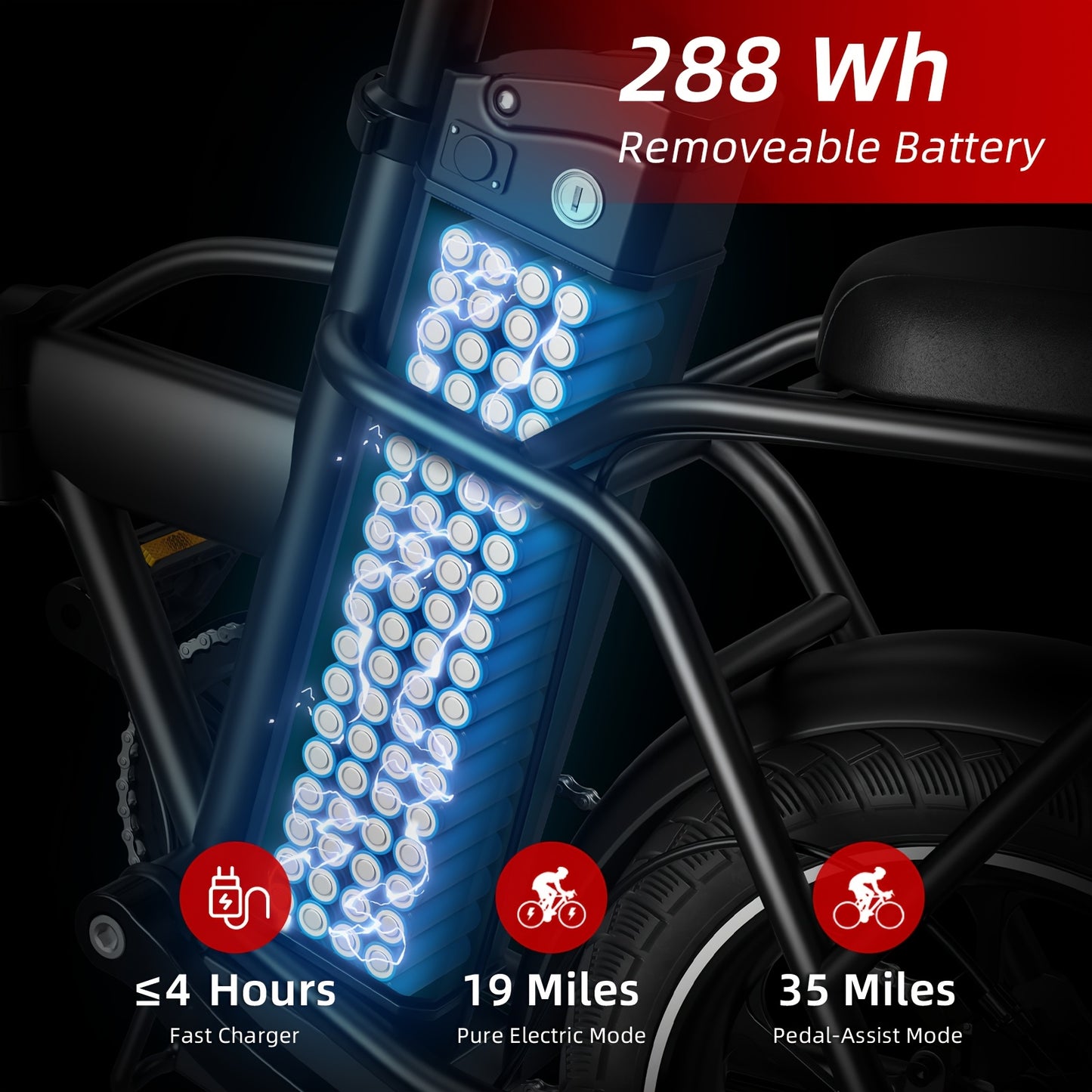 WindHorse Foldable Electric Bicycle For Commuting Daily