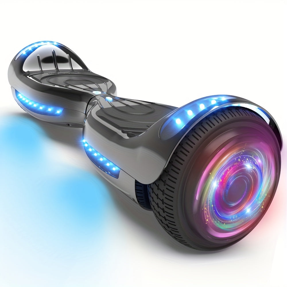 Scooter, Hoverboard 6.5 Inch with LED Lights, Self-Balancing Wheels, Electric Scooter
