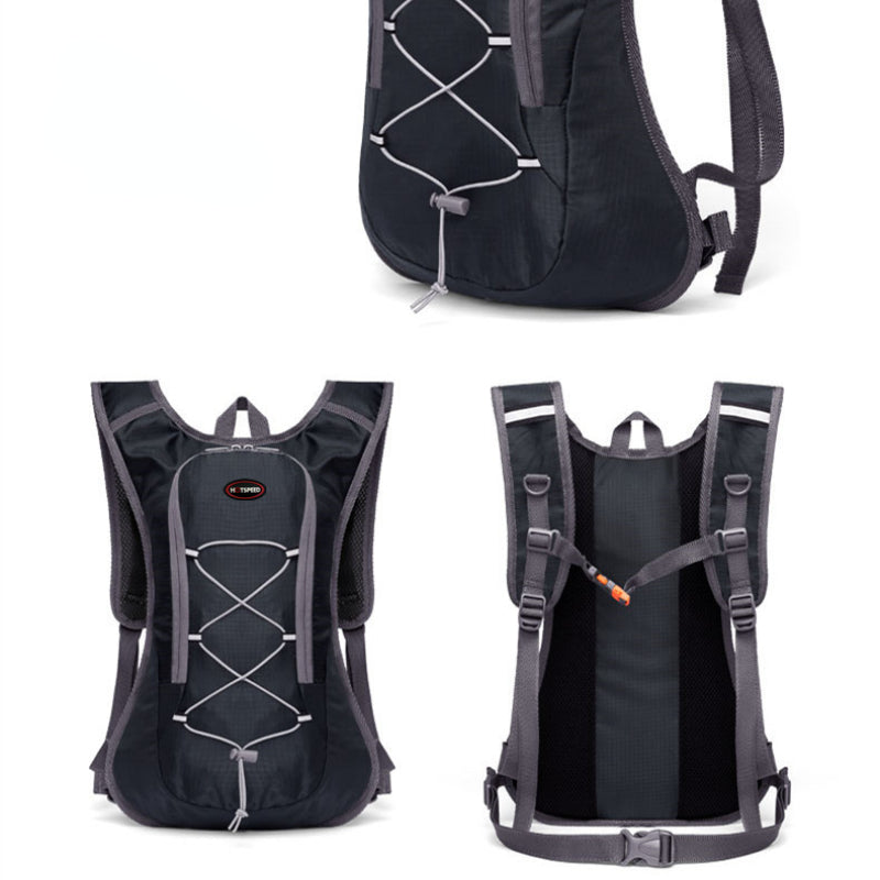 Sports outdoor breathable ultralight bicycle backpack with 2L water bag, outdoor sports cycling backpack, camping hiking running water bag