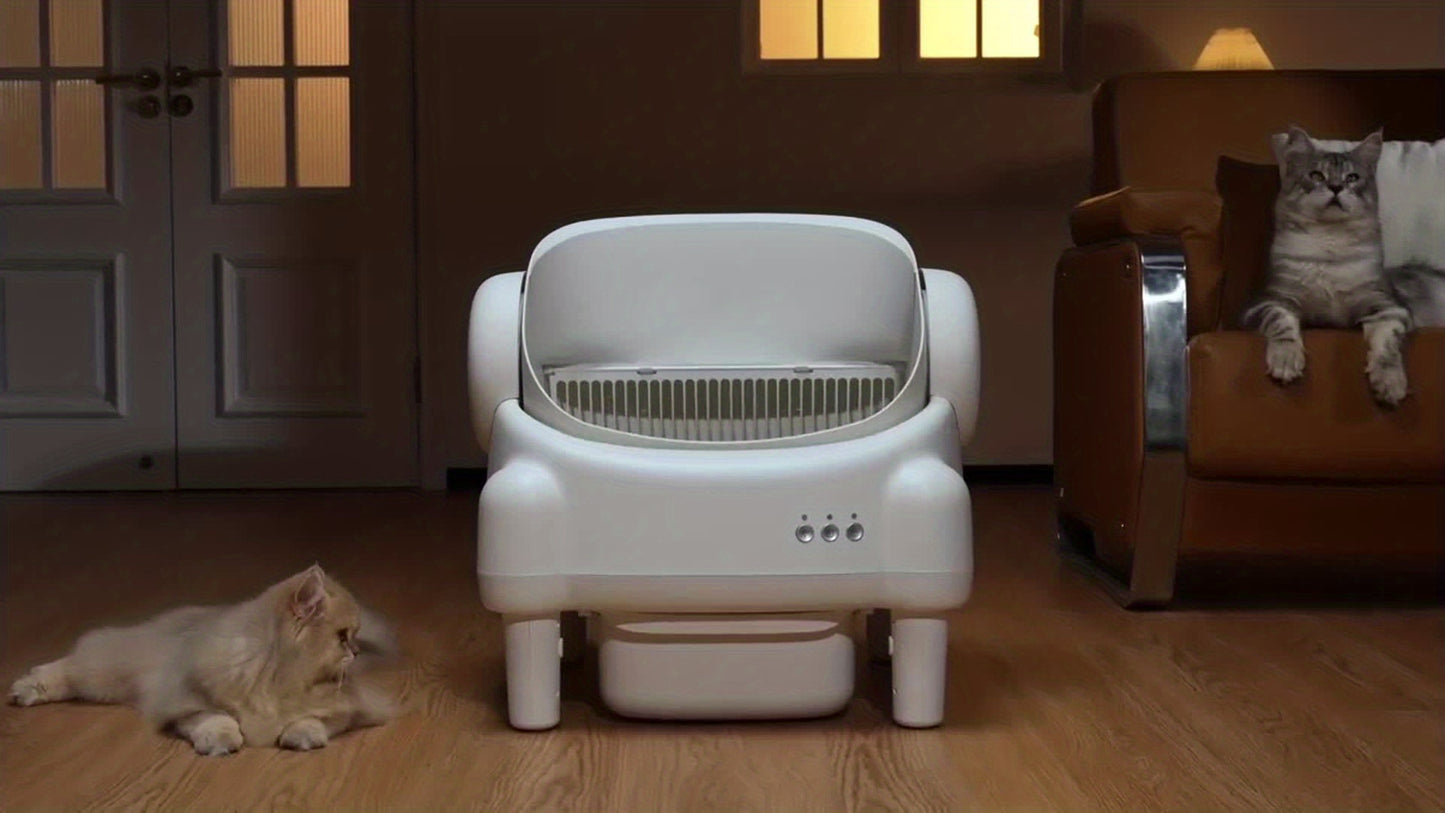 Self-Cleaning Litter Box App-Controlled Large Capacity