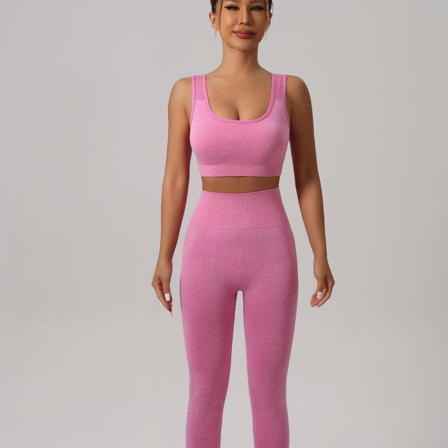 Yoga Sport Leggings Vest Set