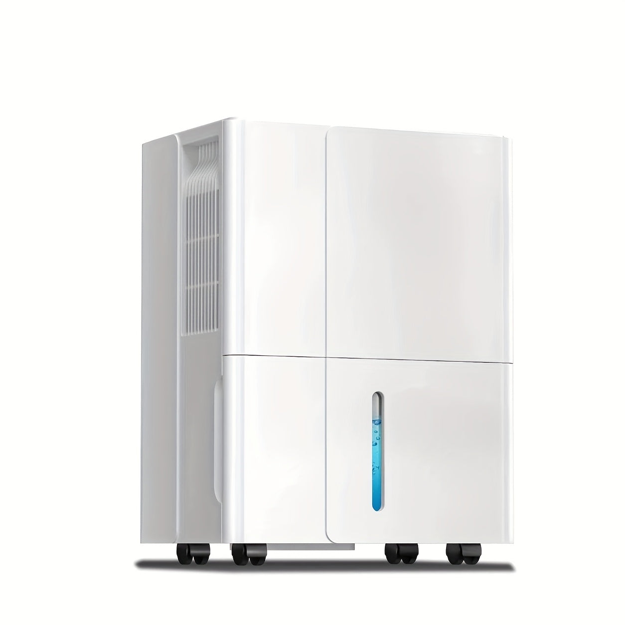 2300 Sq.Ft Max 50 Pint/Day (Standard 22Pint/Day) Dehumidifier, 24H Timer, Auto Shut Off, Smart Control, Sleep Mode, 4.8L(1.2 Gal) Water Tank, Wheels & Handle, 30-80% Humidity Control for Home/ Bedroom/ Basement.