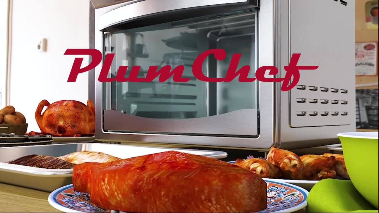 3.17gal Air Fryer Made of Stainless Steel, Featuring Dual Knob Controls, a 60-Minute Timer, And Pre-Set Options for French Fries, Pizza, Chicken, Fish, And Toast, Suitable for Family-Sized Meals.