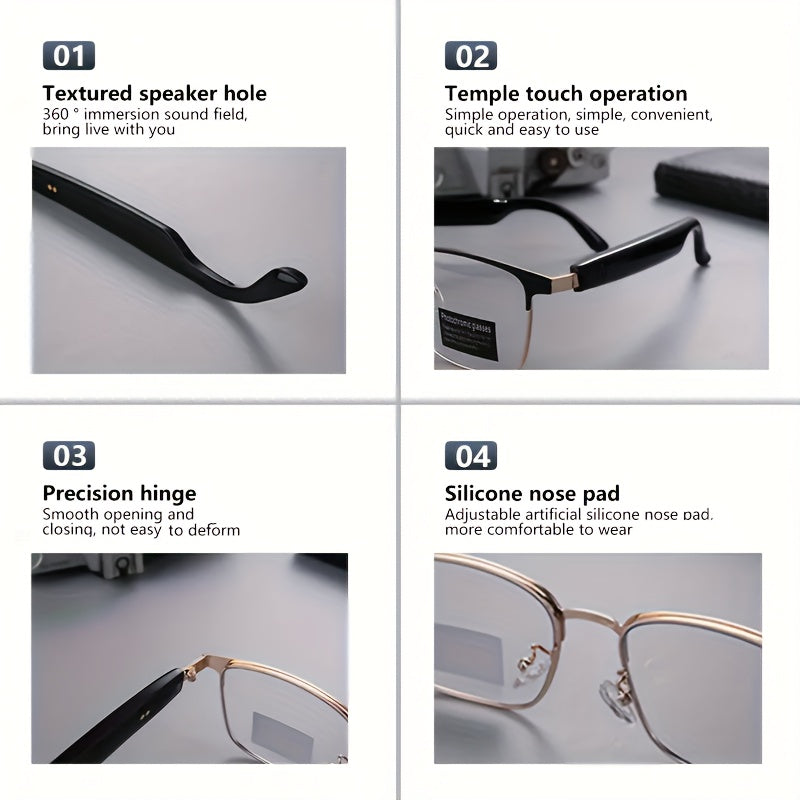 Smart Glasses Automatic Color Changing Lenses With Dimming