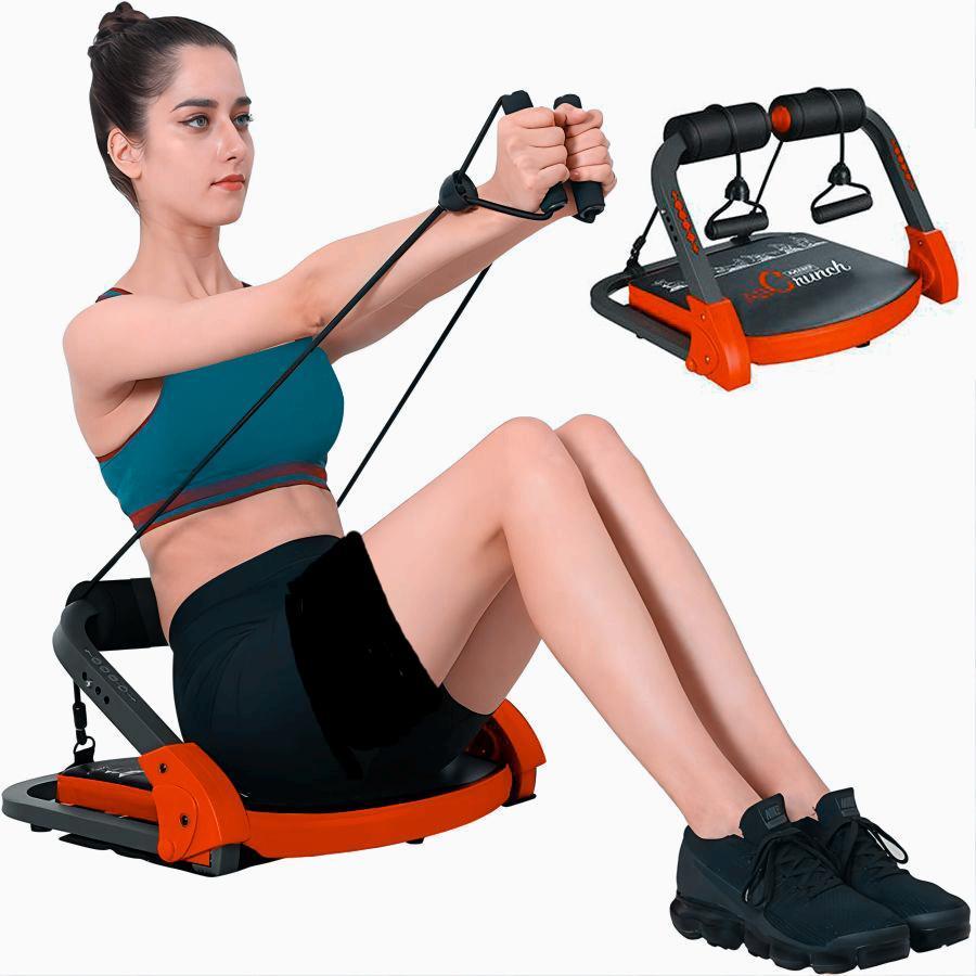 AB CRUNCH MBB Ab Crunch Machine With Resistance Bands