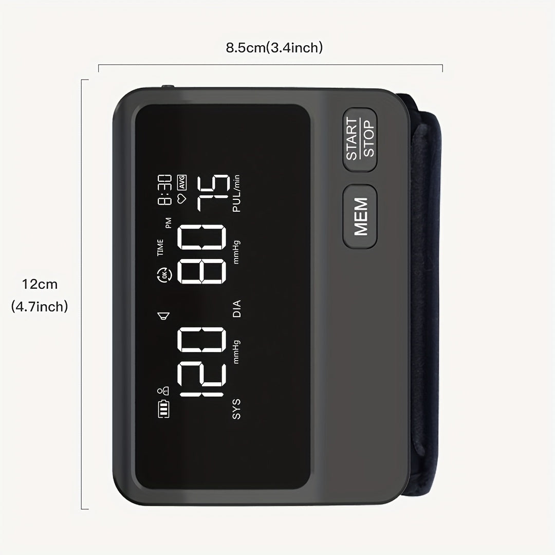 BSXIN Smart Upper Arm Blood Pressure Monitor With Large Screen