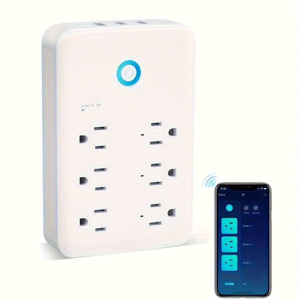 Gosund Smart WiFi Power Strip With 3 Individually Controlled Outlets