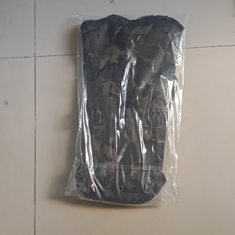 101, 44oz Camouflage Waterbag Backpack - Lightweight Adjustable Shoulder Strap, Multi-Pocket Design, Ergonomic Running & Hiking Backpack, Durable Rugged Breathable Water Bag for Outdoor Sports, Green, Hiking Gear, Camouflage