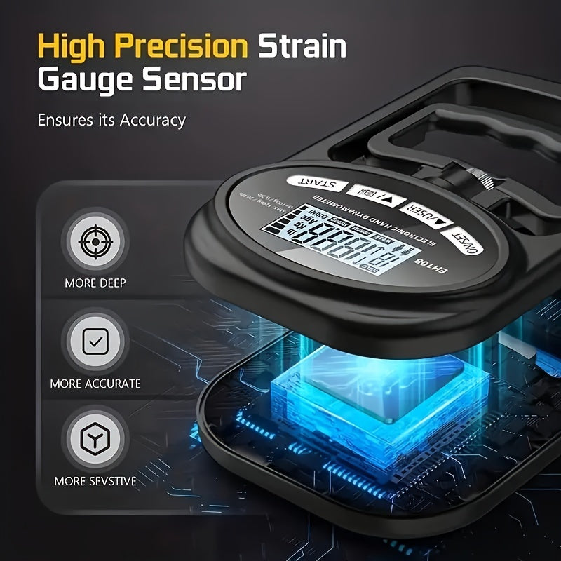 DRASPOTEE Electronic Hand Grip Strength Trainer For Exercise And Training