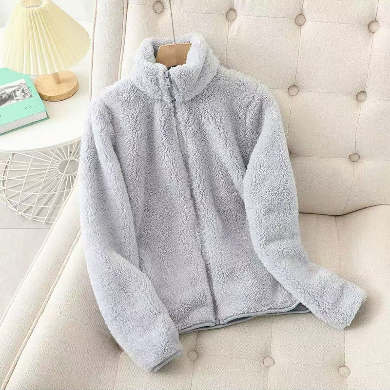 Women's Coat Full Zip For Everyday Casual And Formal