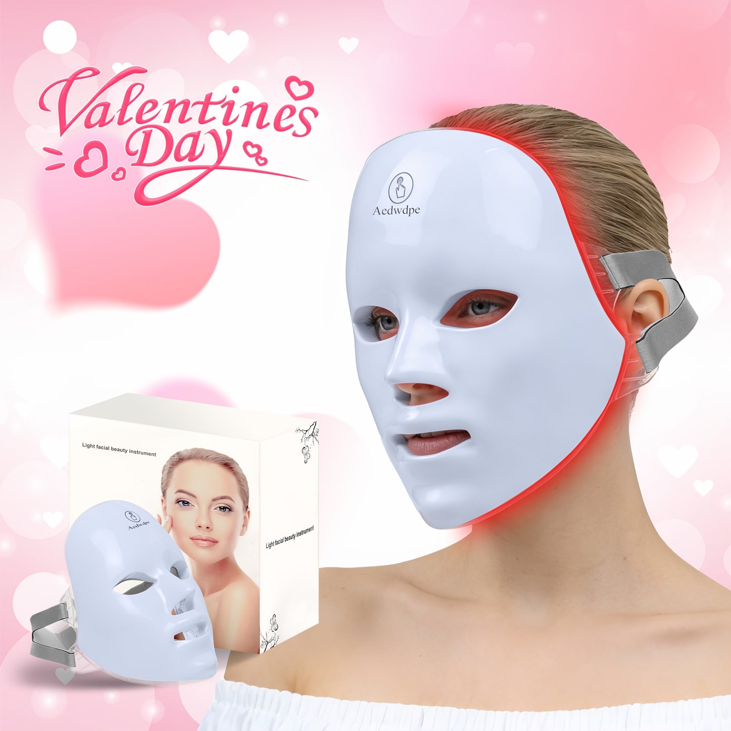 Electric Beauty Facial Mask Device Featuring 7 Color Options for Skin Care