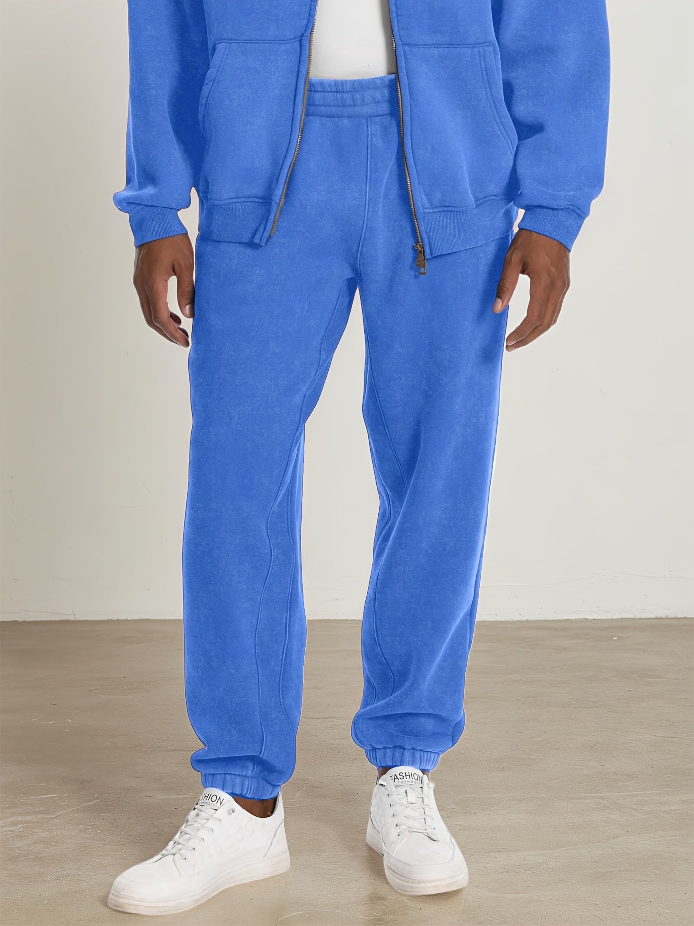 FAIABLE Sweatpants With Pockets, Cotton Blend Regular Fit