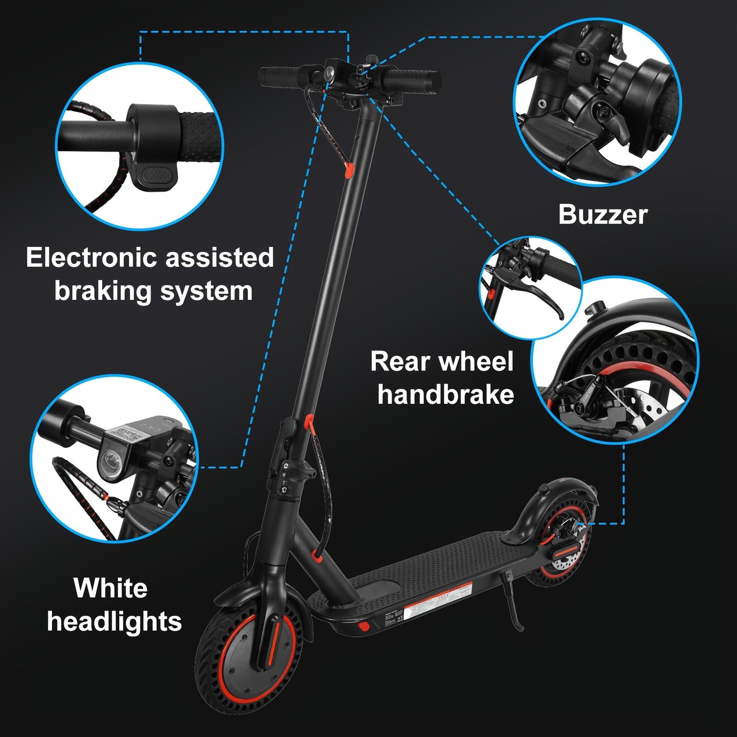 Electric Scooter Foldable For Adults Urban Commute