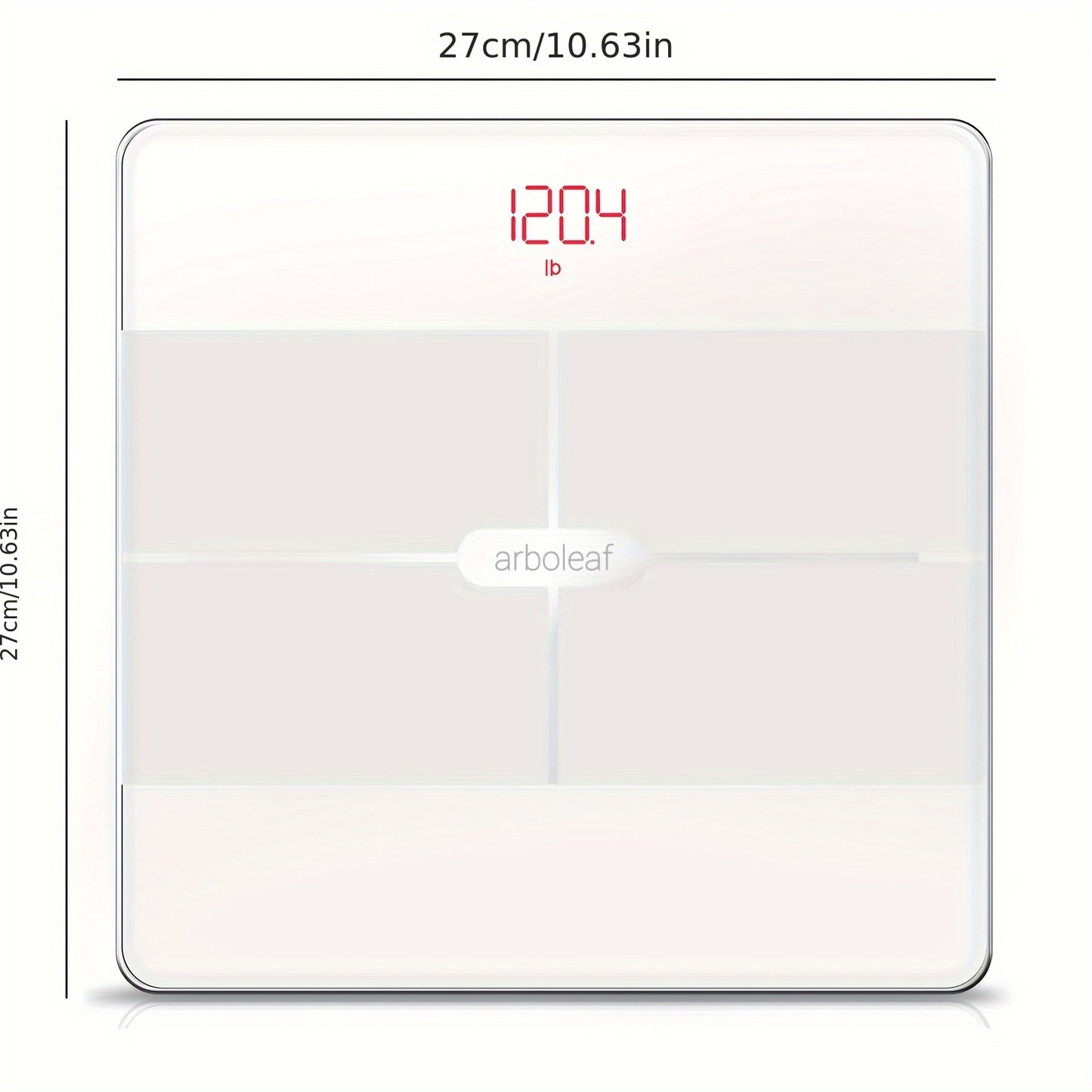 Arboleaf Fitness Body Scale With Wi-Fi Sync And 14-Parameter Analysis