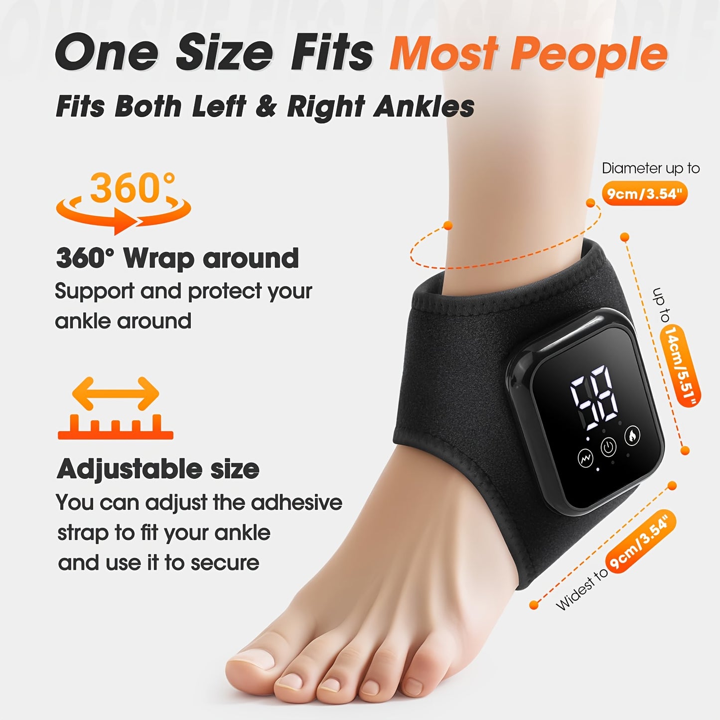 Foot And Leg Massager With Simulated Kneading For Home Use