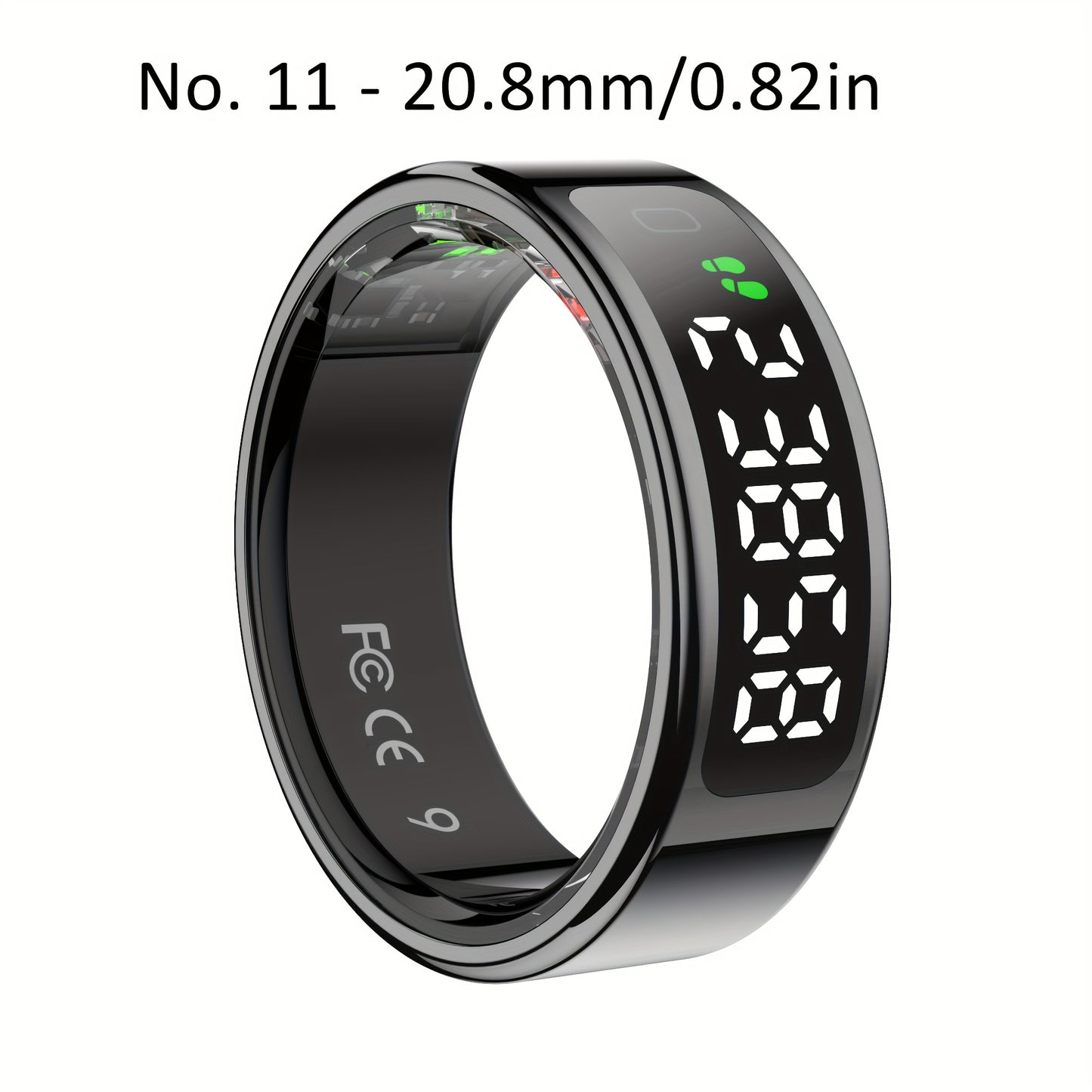 Smart Ring Water-Resistant Fitness Tracker With Sleep Analysis
