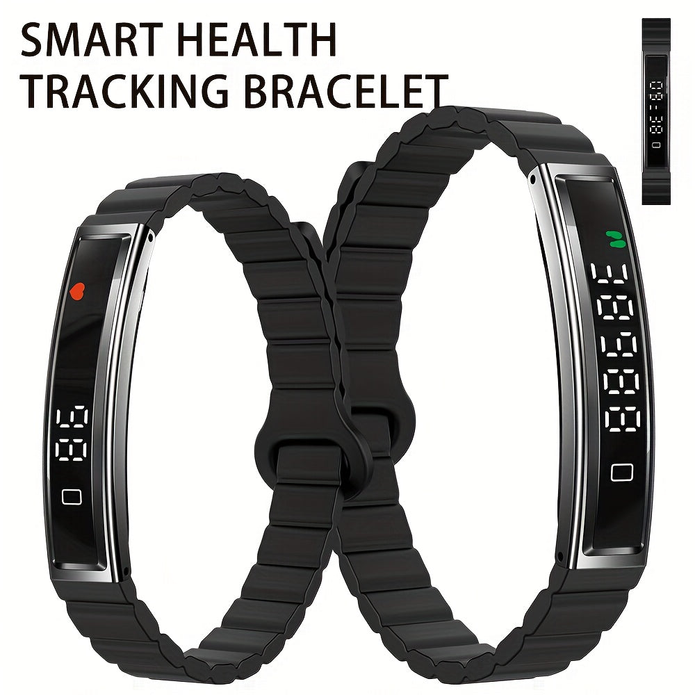 Smart Bracelet for Women Men, Activity and Fitness Tracker with Calories, Sleep Tracking, Exercise Monitoring, Step Counting, Health Monitoring for iPhone Android, IPX8 Waterpool Intelligent Bracelet - Perfect Gifts for Famil