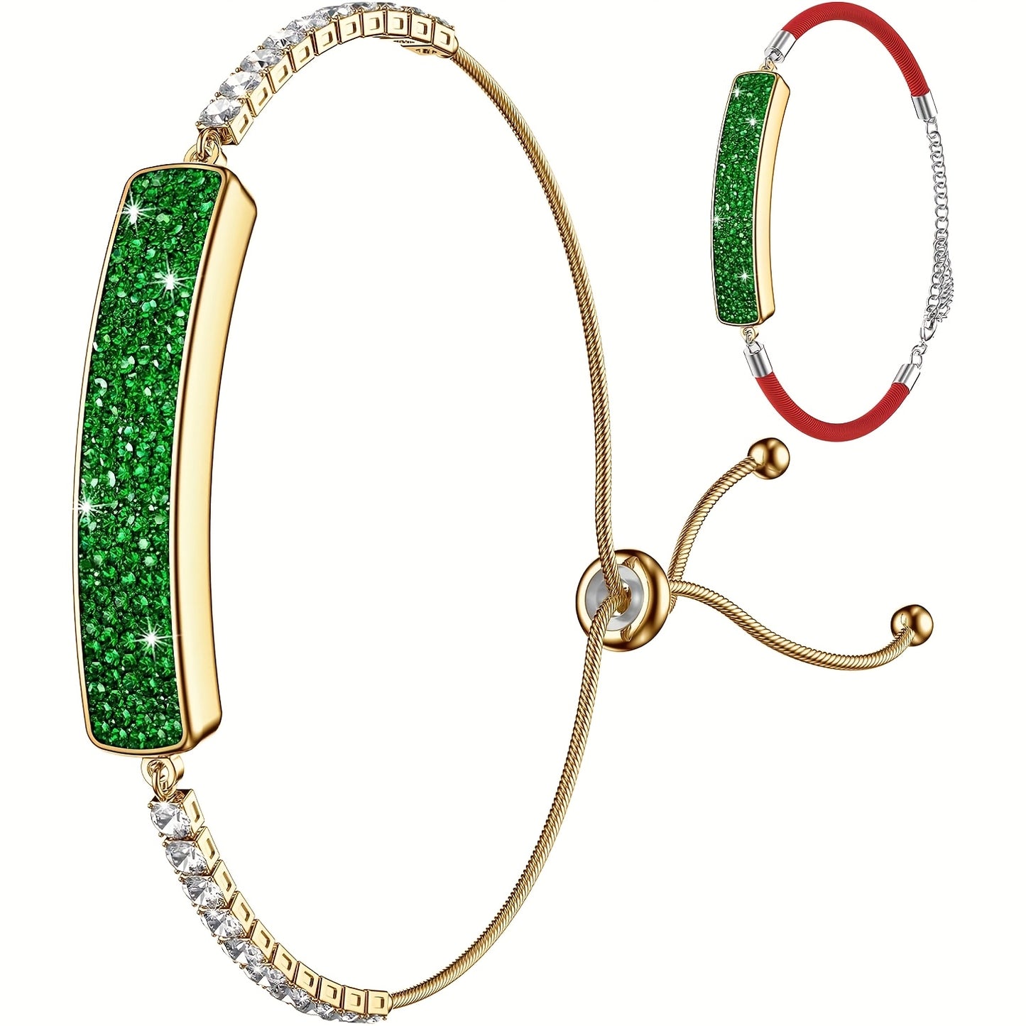 Smart Band With Luxury Diamond Bracelet Fitness Tracker For Women