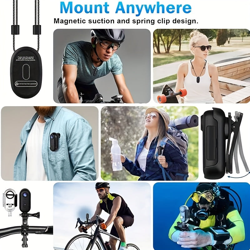 Sports Camera 4K Ultra HD with WiFi and MicroSD Recording