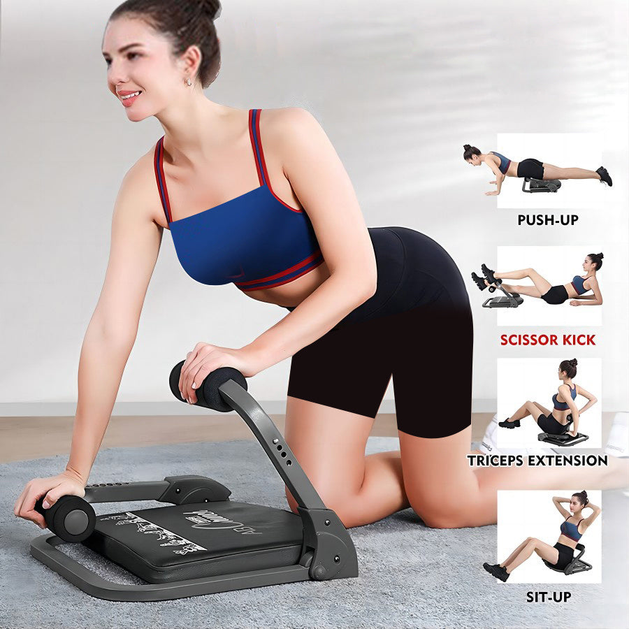 AB CRUNCH MBB Ab Crunch Machine With Resistance Bands
