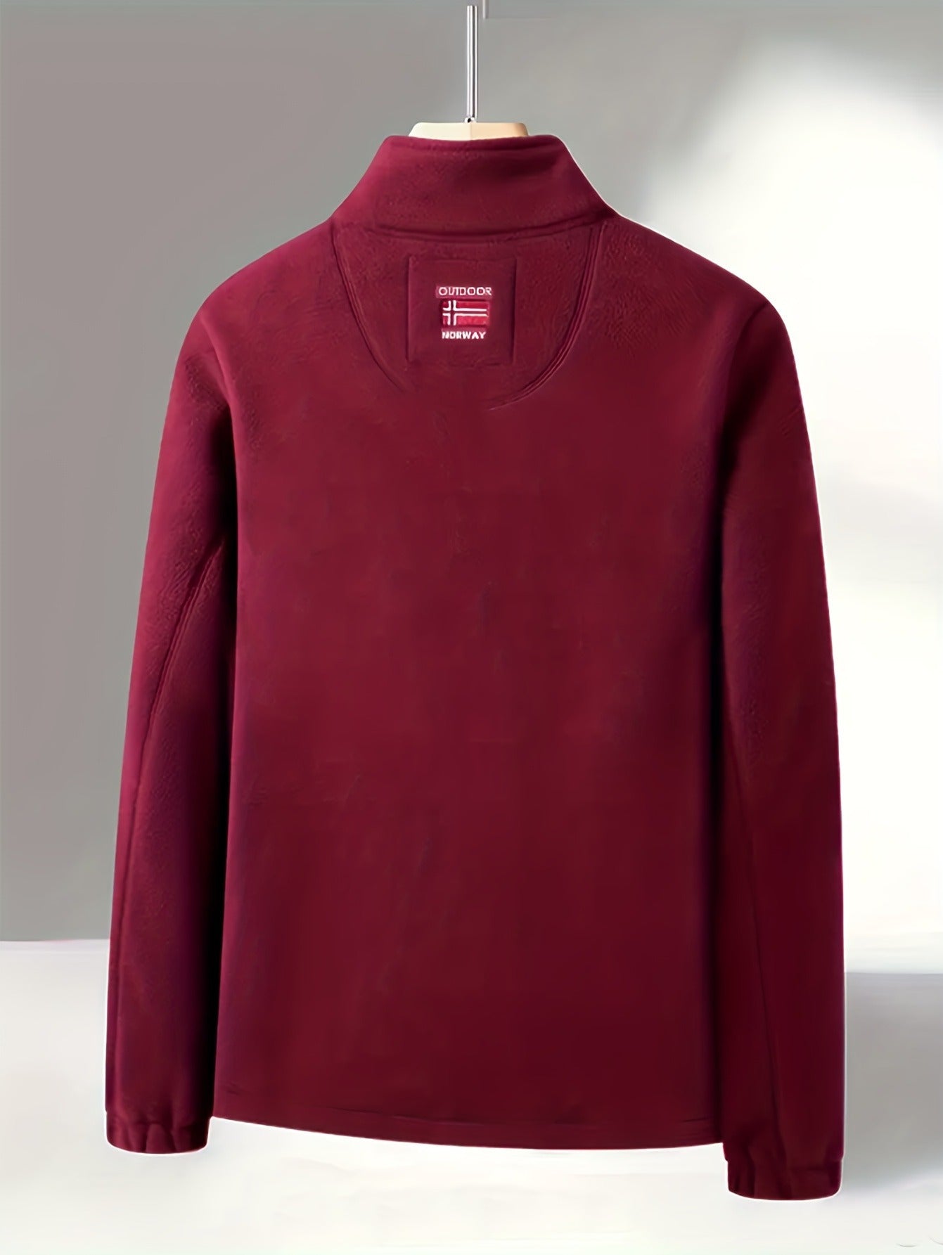 Men's Jacket Fleece-Lined Winter Outerwear For Men