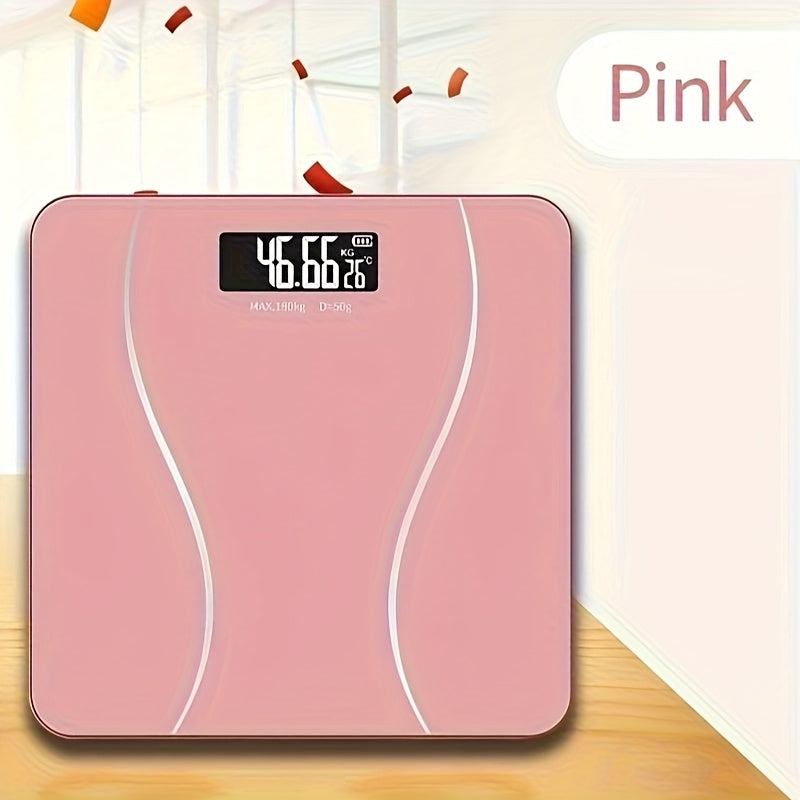 Body Weight Scale With LCD Display And 400lb Capacity