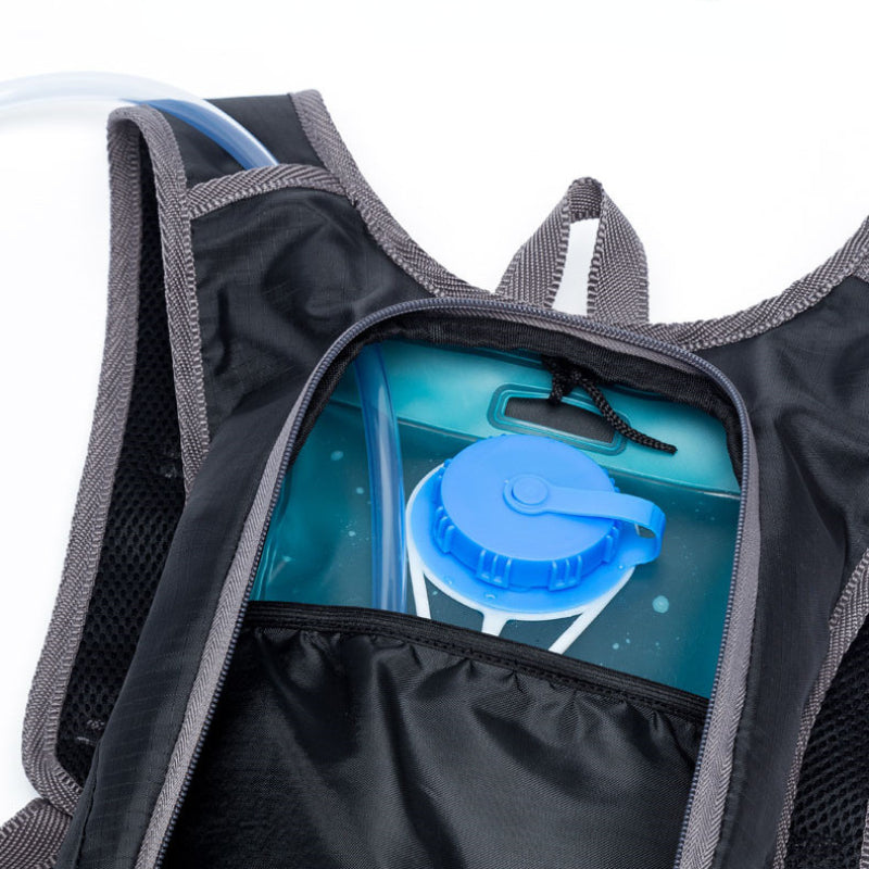 Sports outdoor breathable ultralight bicycle backpack with 2L water bag, outdoor sports cycling backpack, camping hiking running water bag