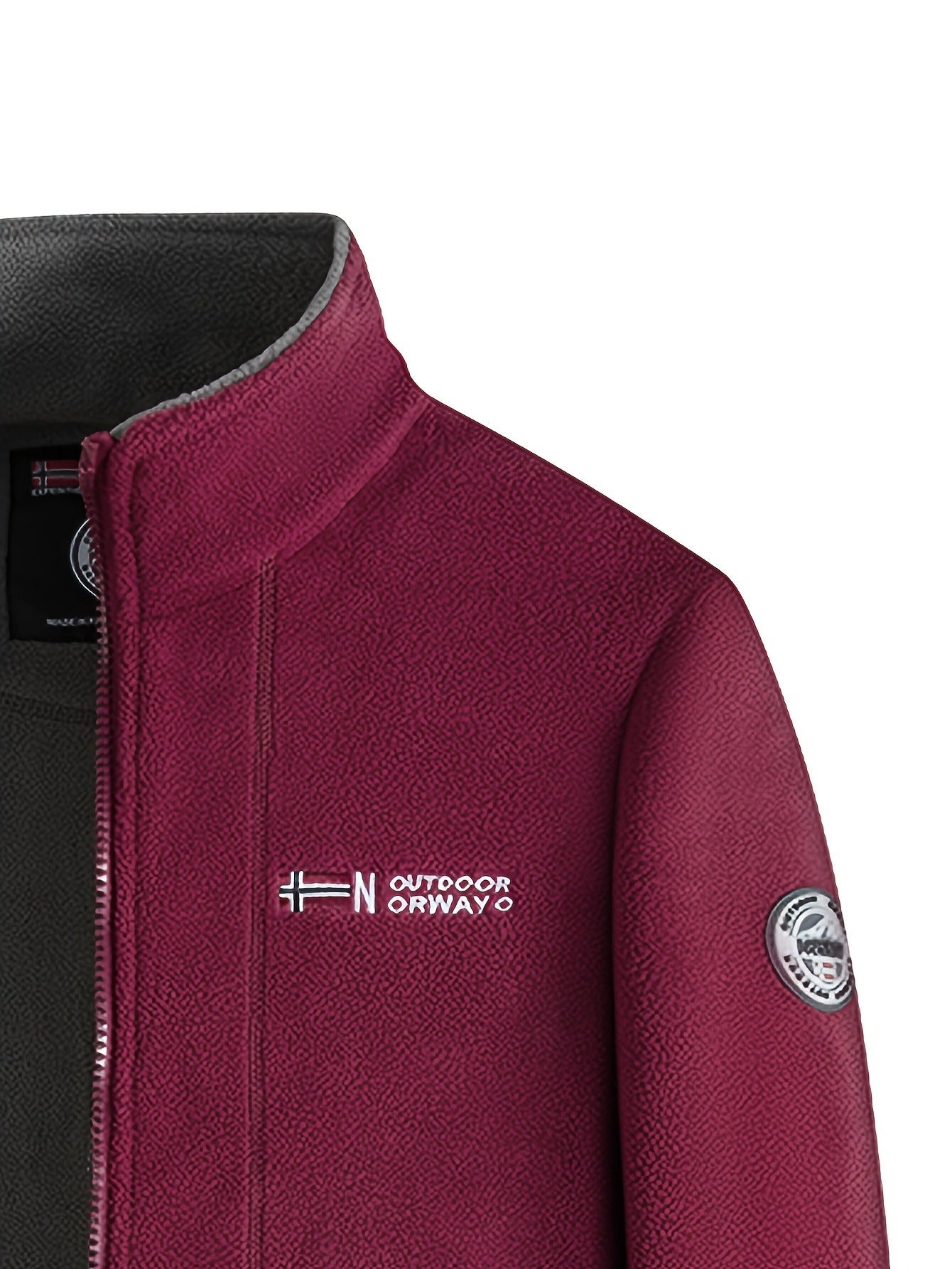 Men's Jacket Fleece-Lined Winter Outerwear For Men
