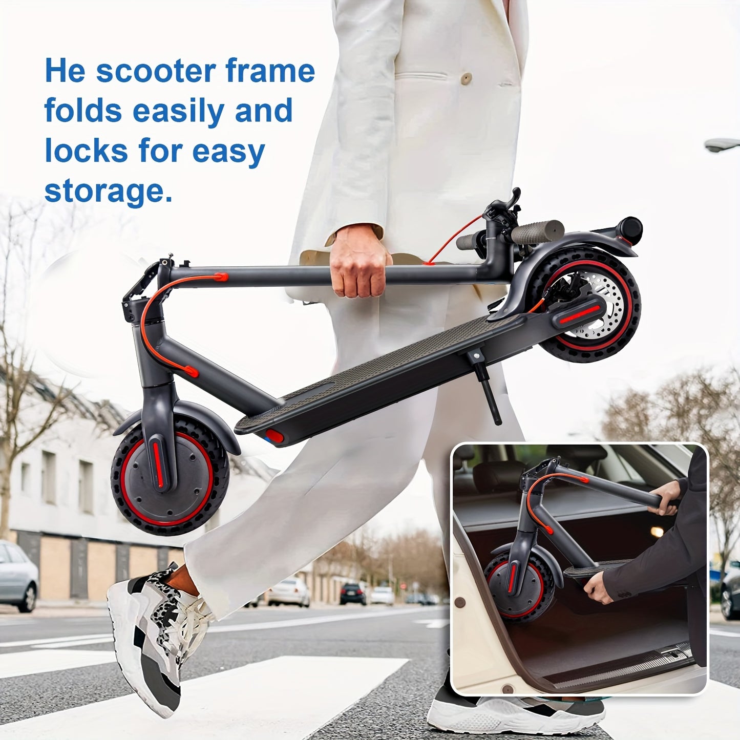 Electric Scooter Foldable For Adults Urban Commute