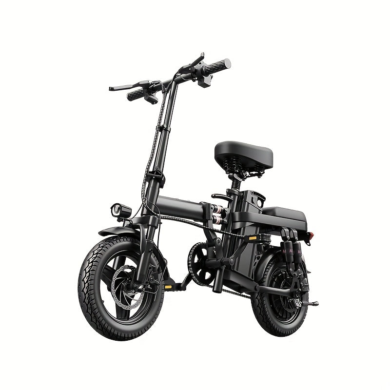 Adult Electric Bike, Foldable E-Bike with Removable Battery, 20MPH Commuter Electric Bicycle