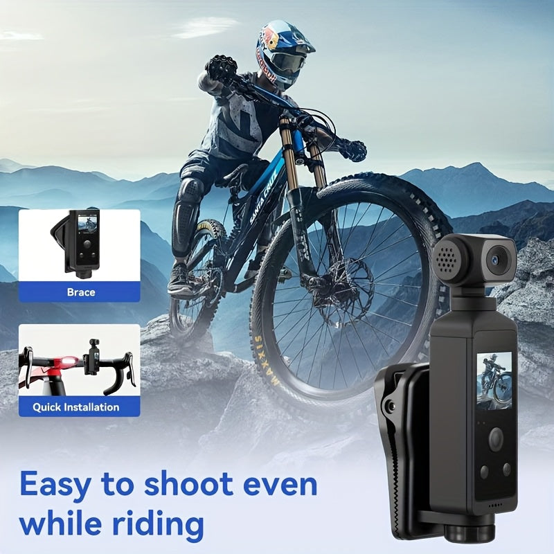 MUOXUEQN Body Camera 5K High Definition With 128GB Card