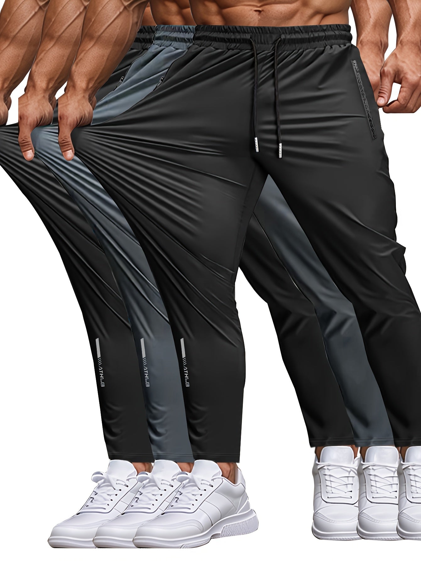 HIDKAT Men's Quick-Dry Hiking Pants, Lightweight Performance