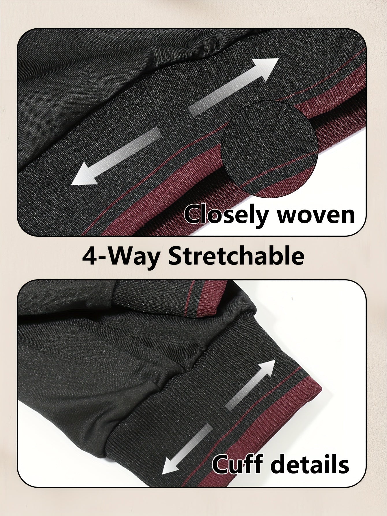 6pcs Men'S Tracksuit Set (Jacket & Pants), Fashionable Street-Style Design With No City Prints, Suitable For Autumn & Winter Outdoor Workouts, Jogging And Casual Wear. This Is A Soft, Warm And Comfortable Men'S Tracksuit Set.