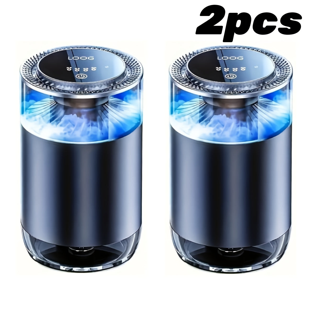 Nebulizing Aromatherapy Diffuser With Intelligent Light Switch