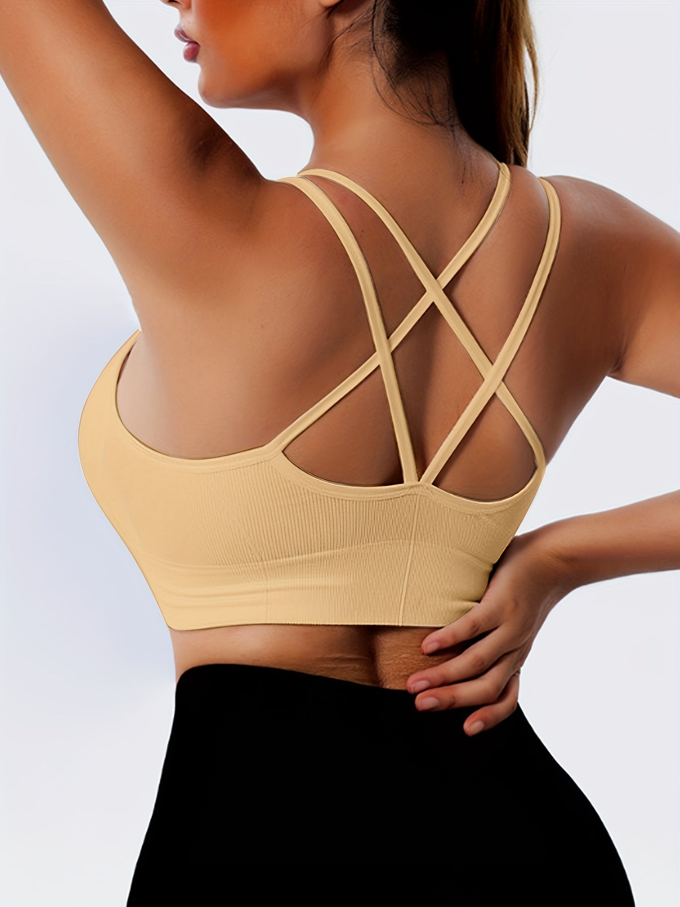 Sports Bra 5-Pack With Removable Padding For Yoga And Running