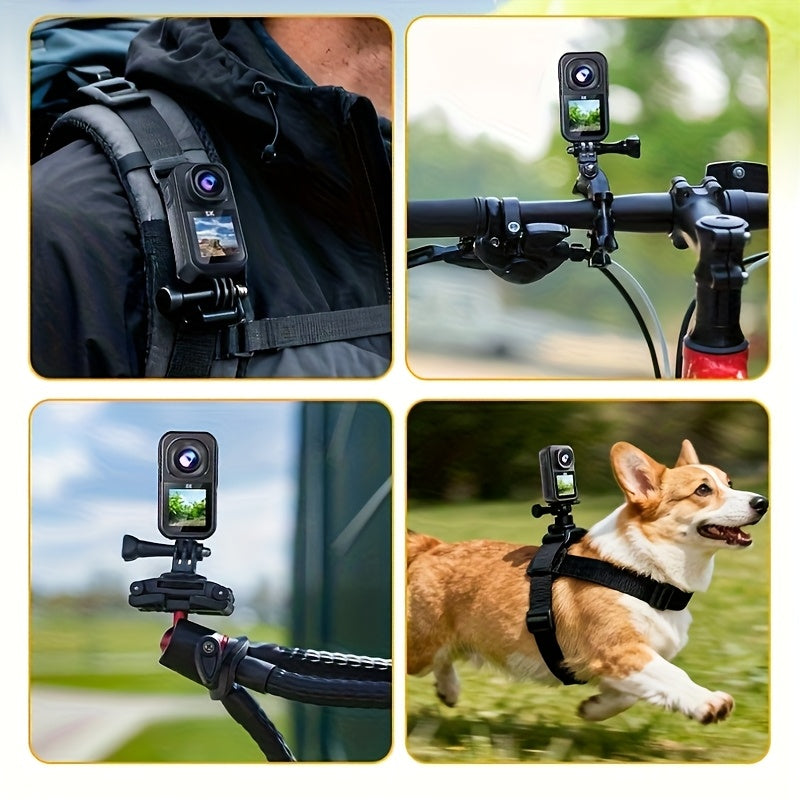 MUOXUEQN Thumb Camera 5K Ultra HD 60fps Wearable Action