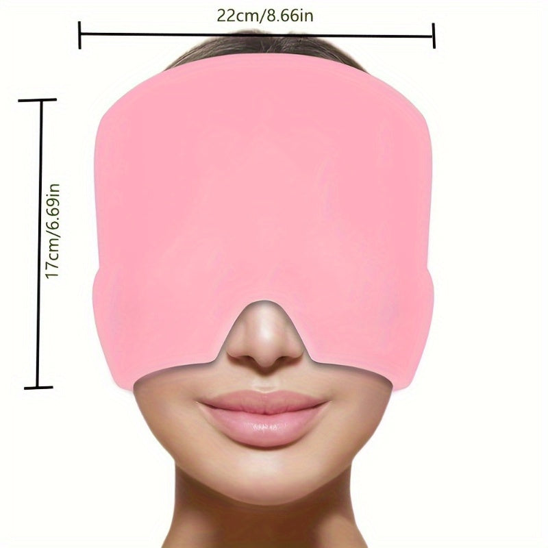 NUAN Migraine Relief Gel Ice Head Wrap for Cold Therapy