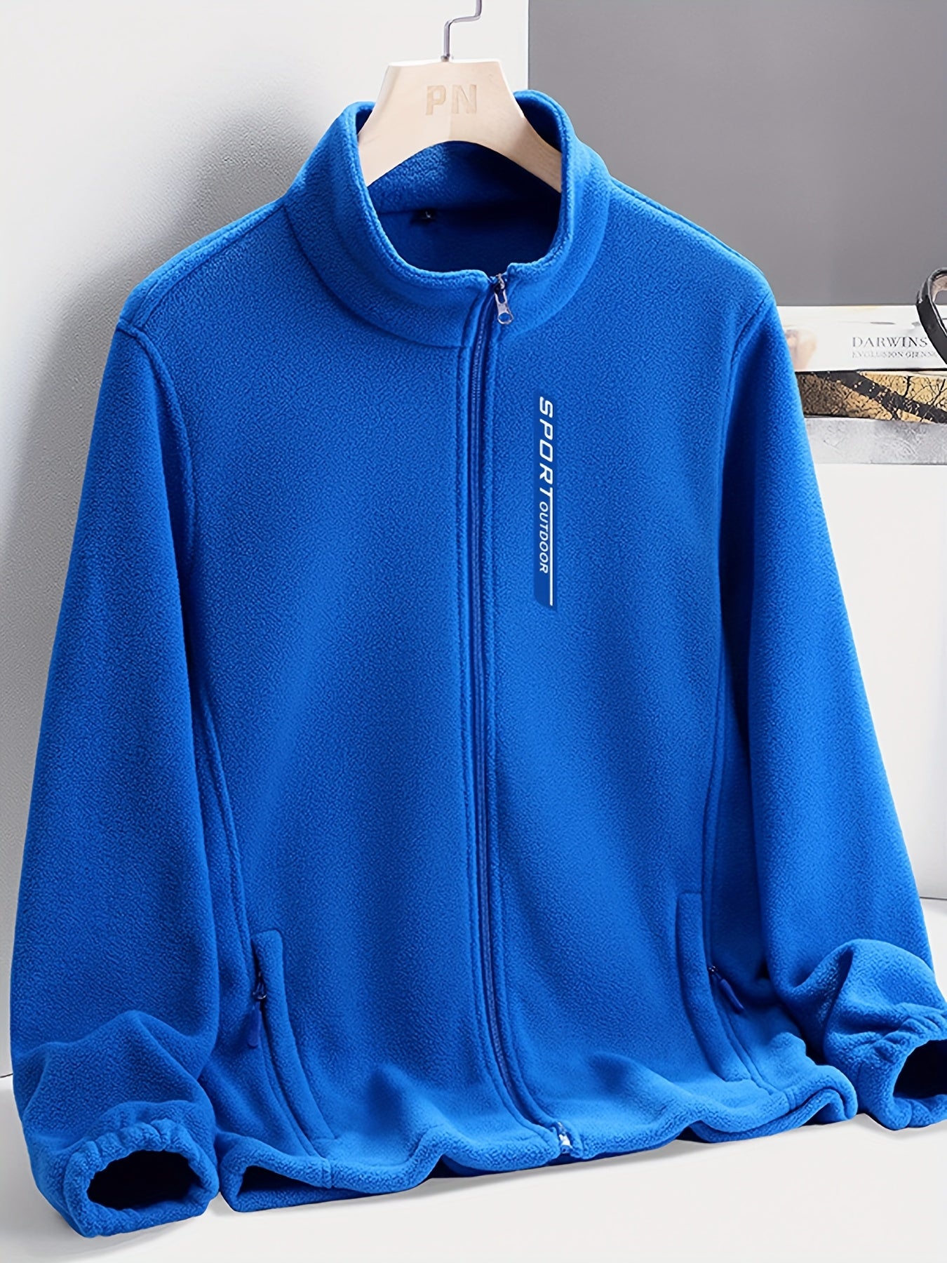 Women's Thick Fleece Stand Collar Jacket For Winter Outerwear