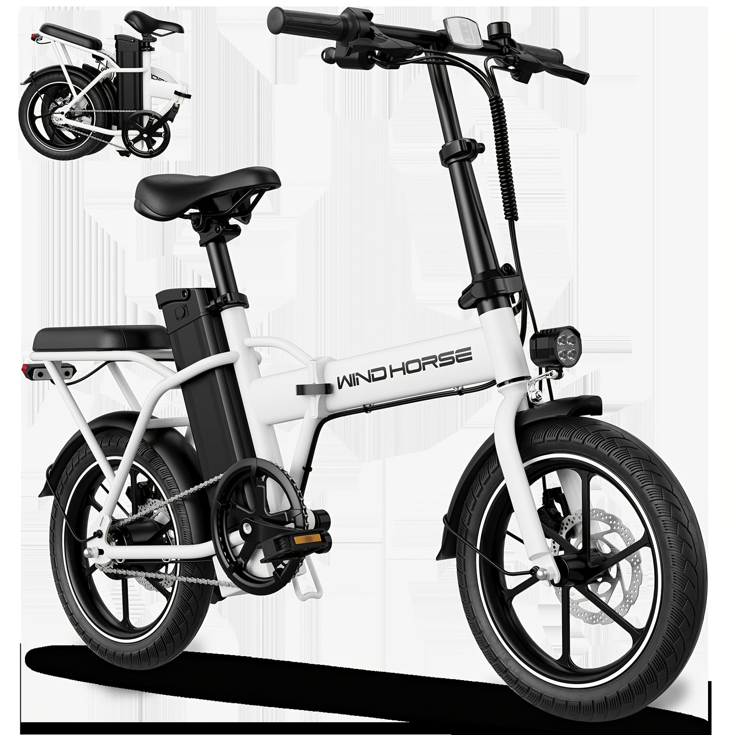 WindHorse Foldable Electric Bicycle For Commuting Daily