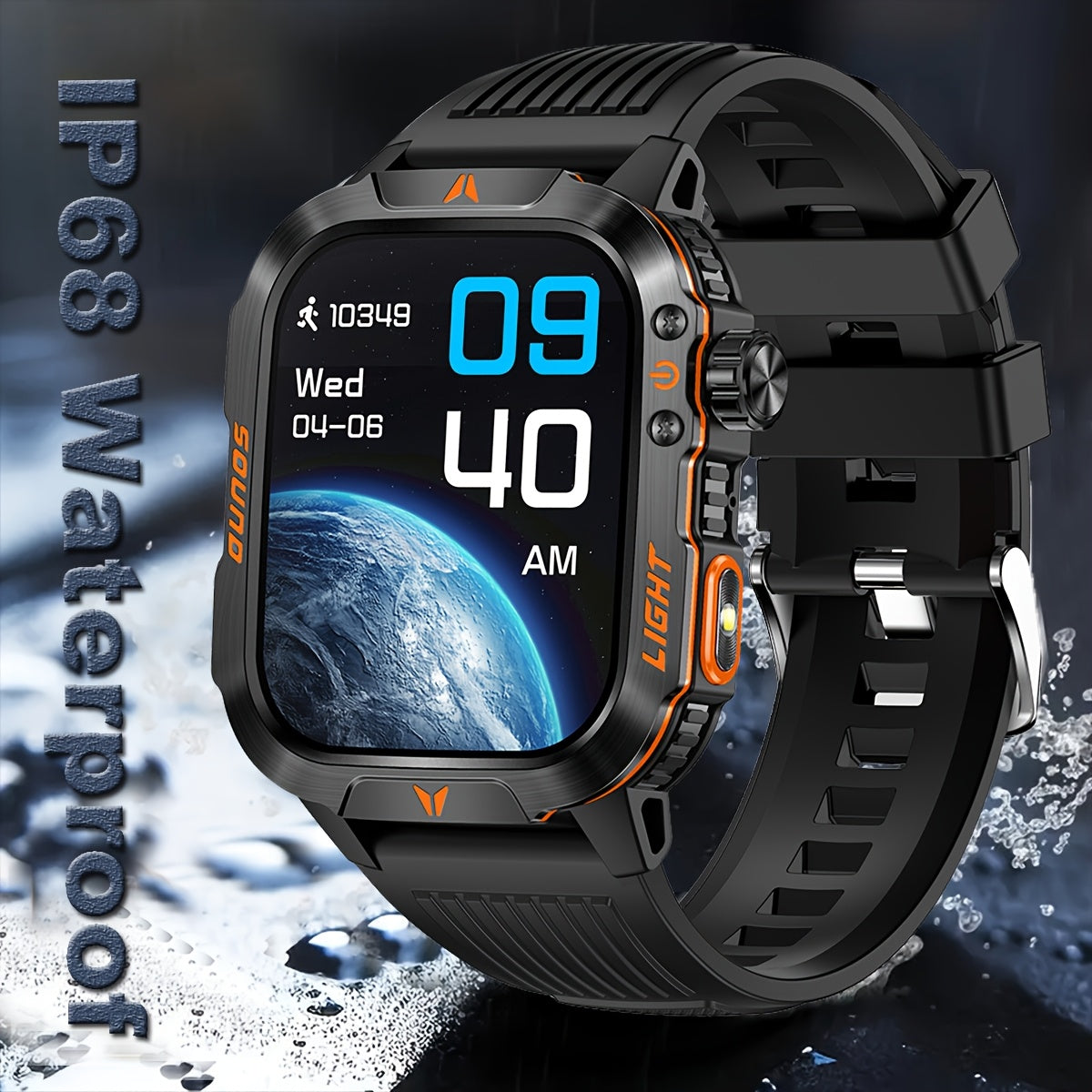 COIUSOR Smartwatch With Call Function Rugged Outdoor