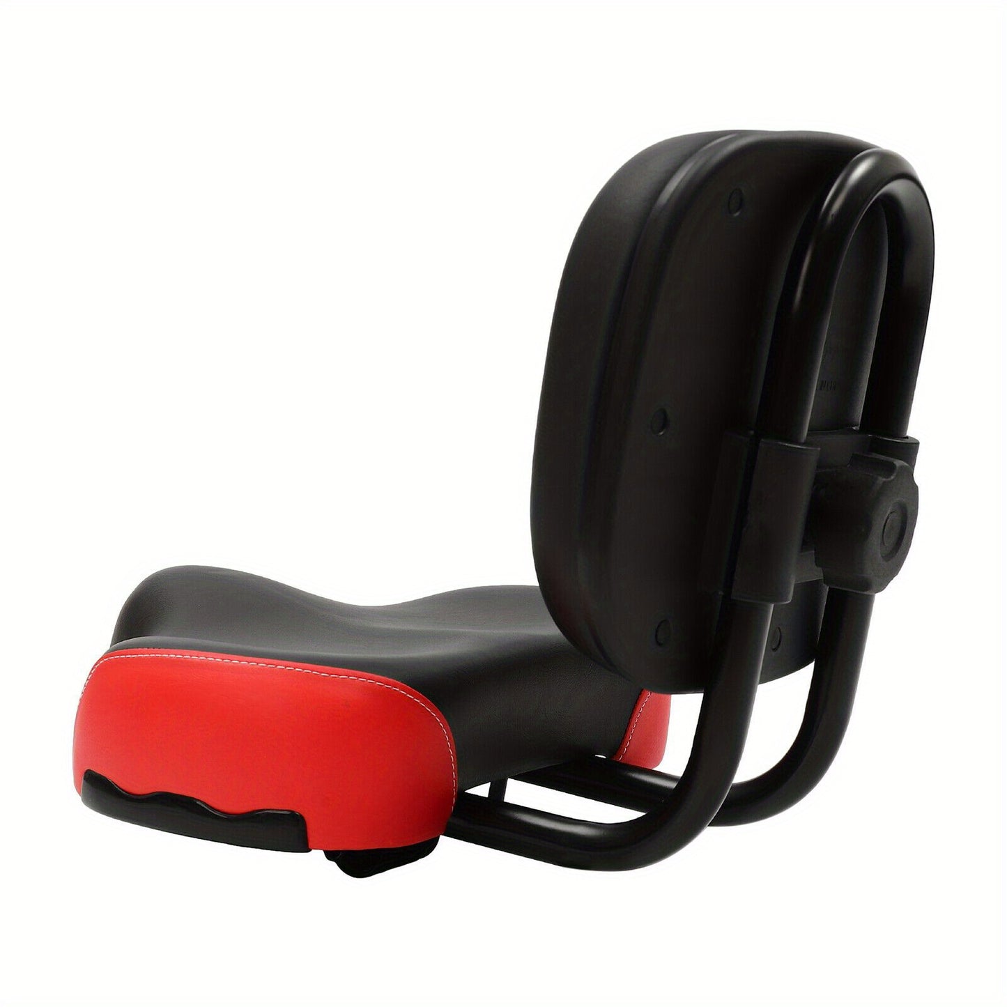 OUKANING Bike Seat With Backrest Heavy-Duty Wide Cushion Foam