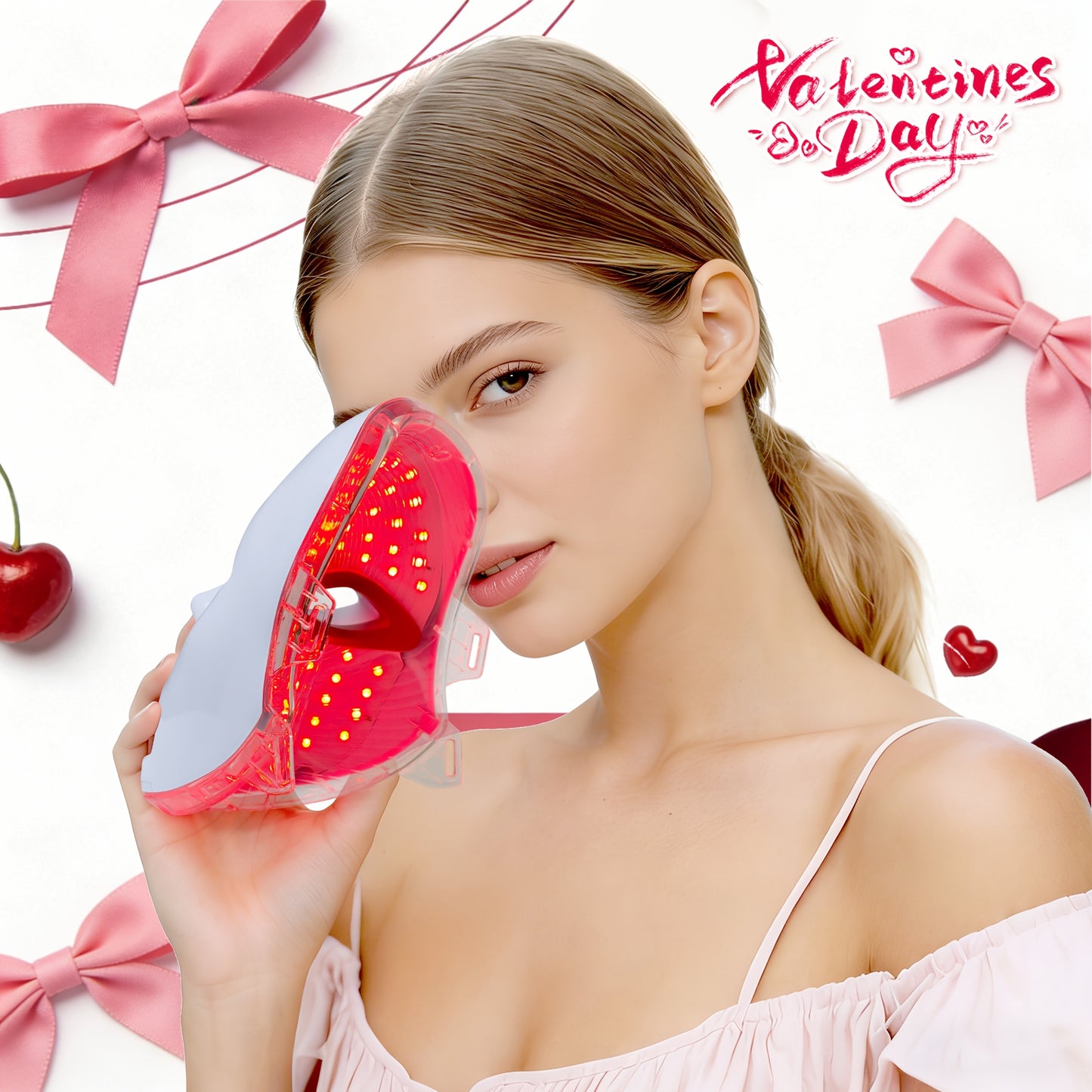 7-color Rechargeable LED Face Mask for Skin Care And Facial Skincare, Perfect for Mother's Day, Thanksgiving, Gifts, Girlfriends, Best Friends, And Mothers