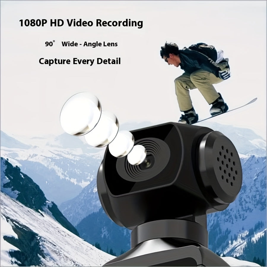 MUOXUEQN Body Camera 5K High Definition With 128GB Card