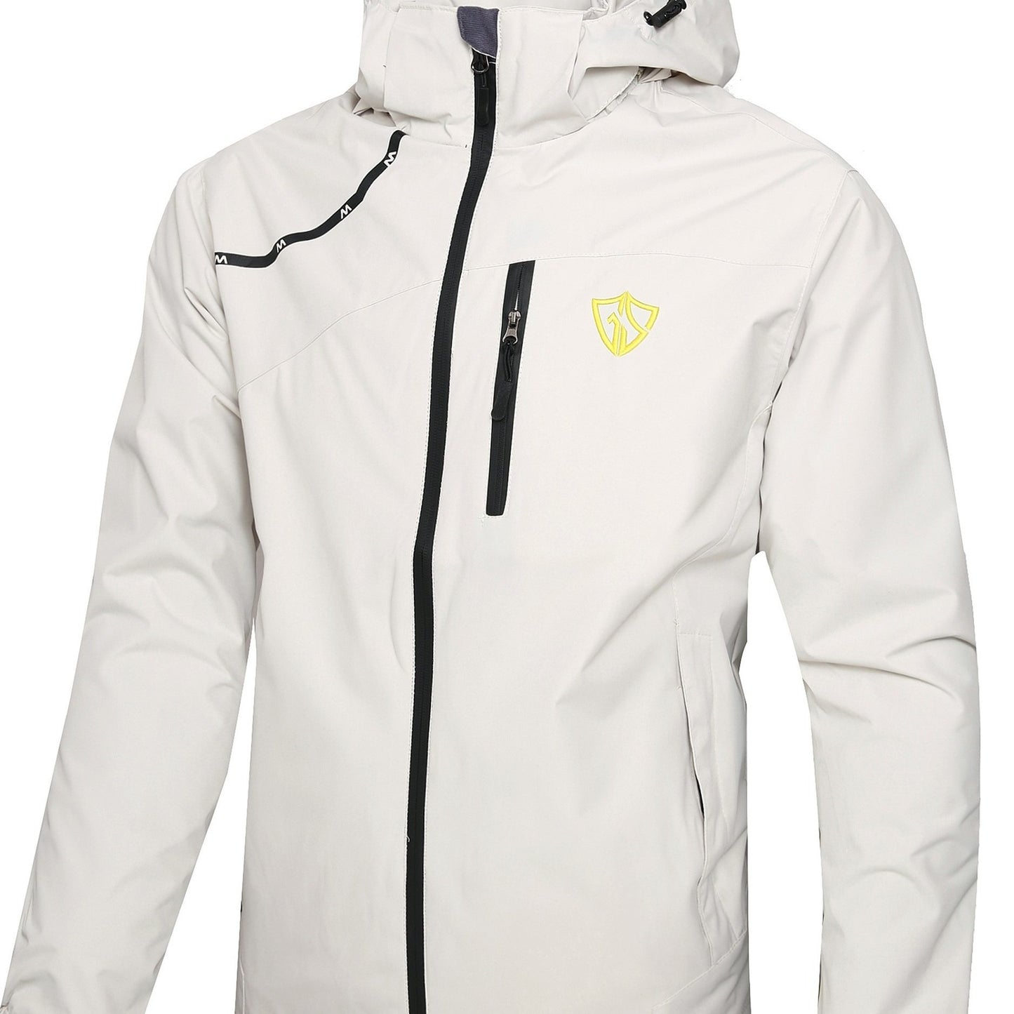 Rain Jacket Polyester For Men Outdoor Everyday Travel Use