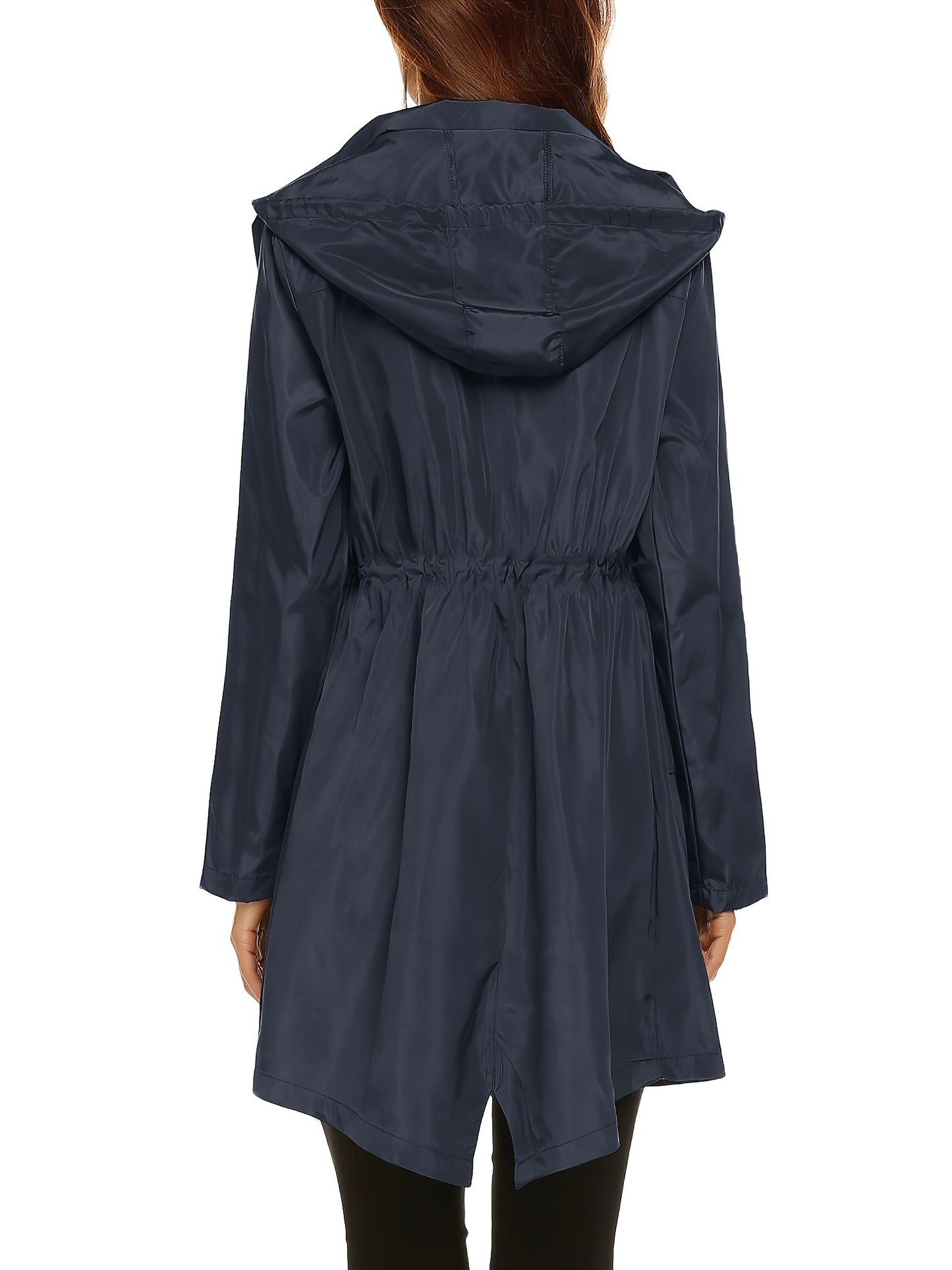 KTILG Raincoat Waterproof Lightweight Hooded Outerwear