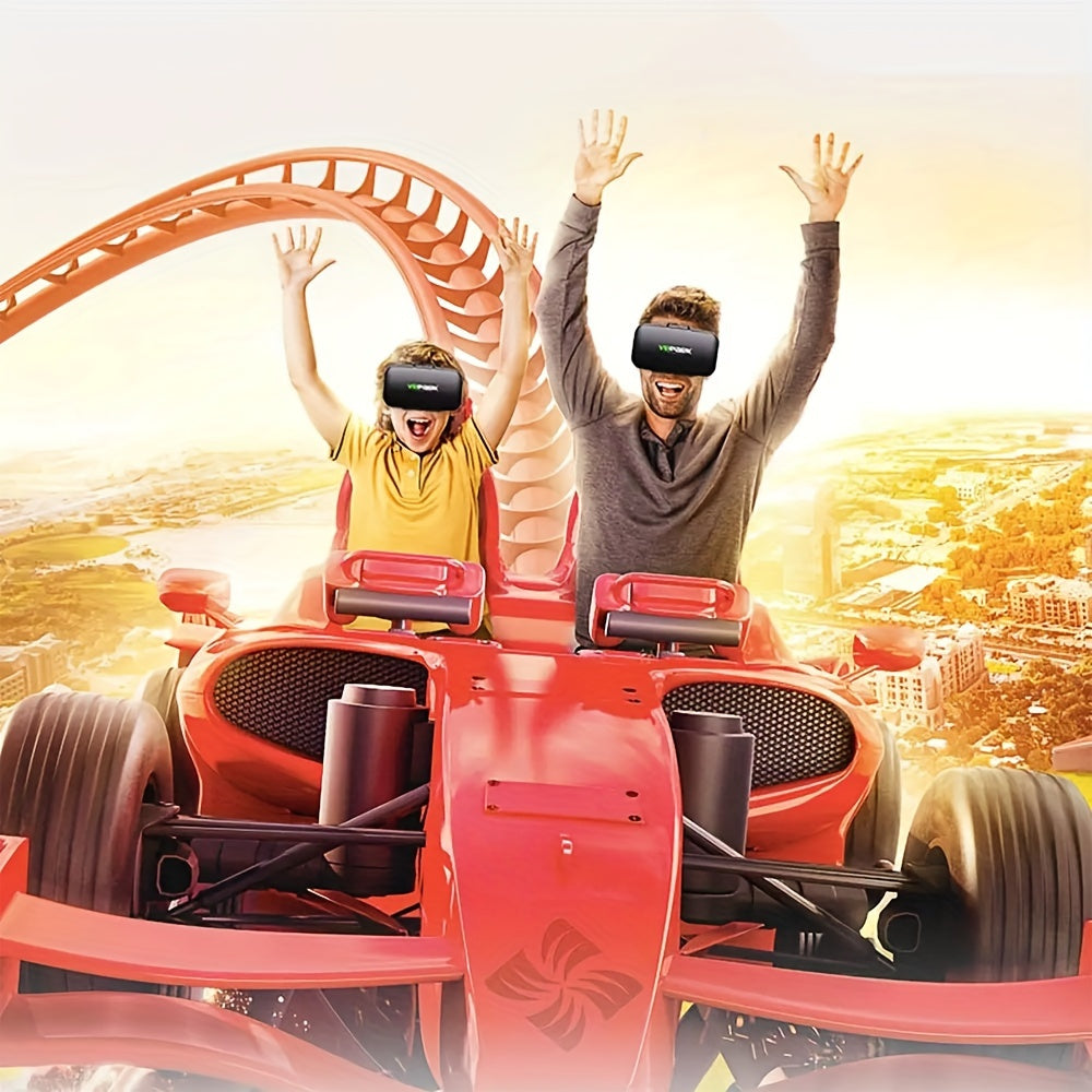 VR Headset All-In-One 3D Immersive Gaming, Lightweight ABS
