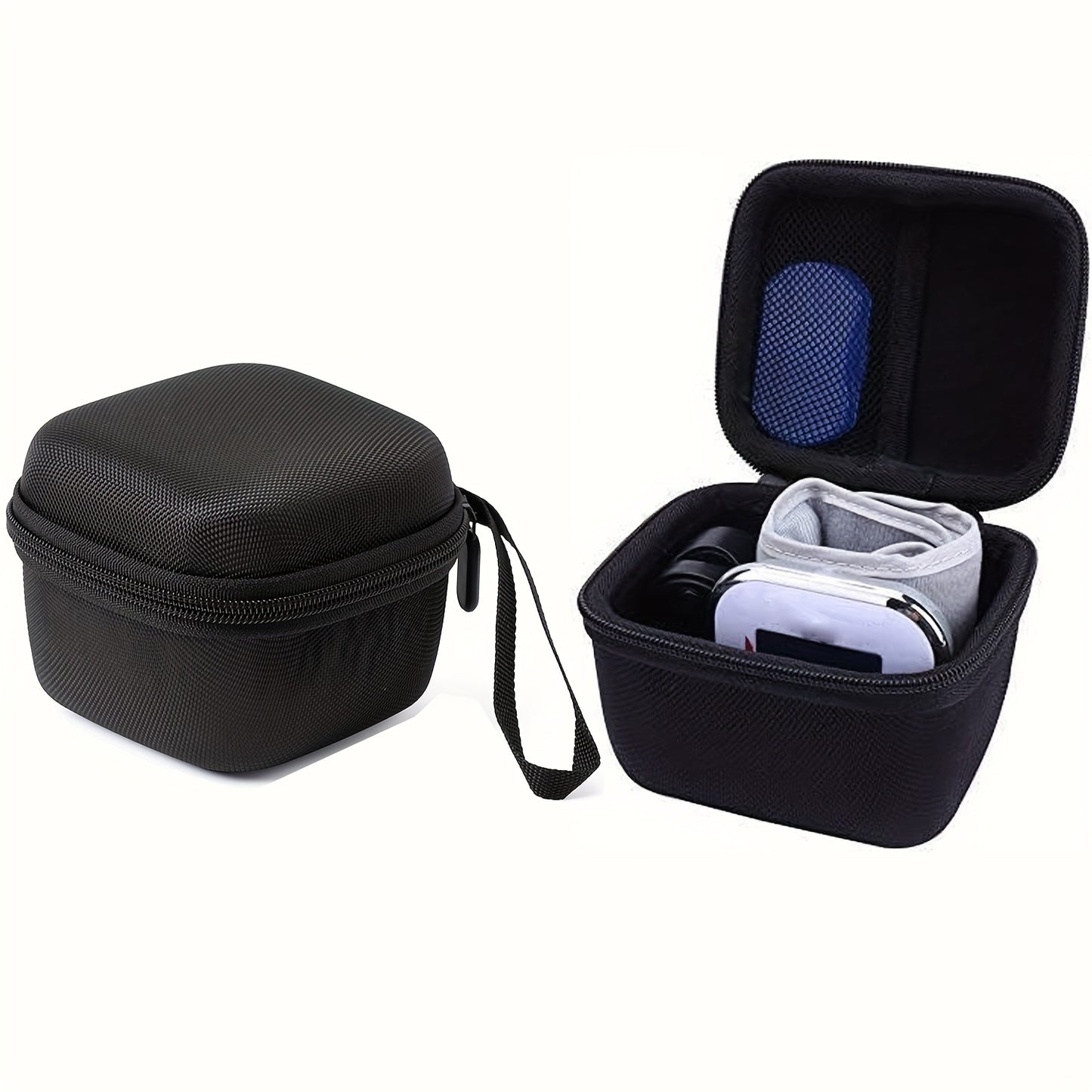 CHANG KUN Wrist Blood Pressure Monitor Digital BP Monitor Rechargeable BP Machine with Portable Storage Box, with 2x99 Readings Memory, Adjustable 5.4"-7.7" Cuff, Large LCD Display Voice Broadcast Portable Carrying